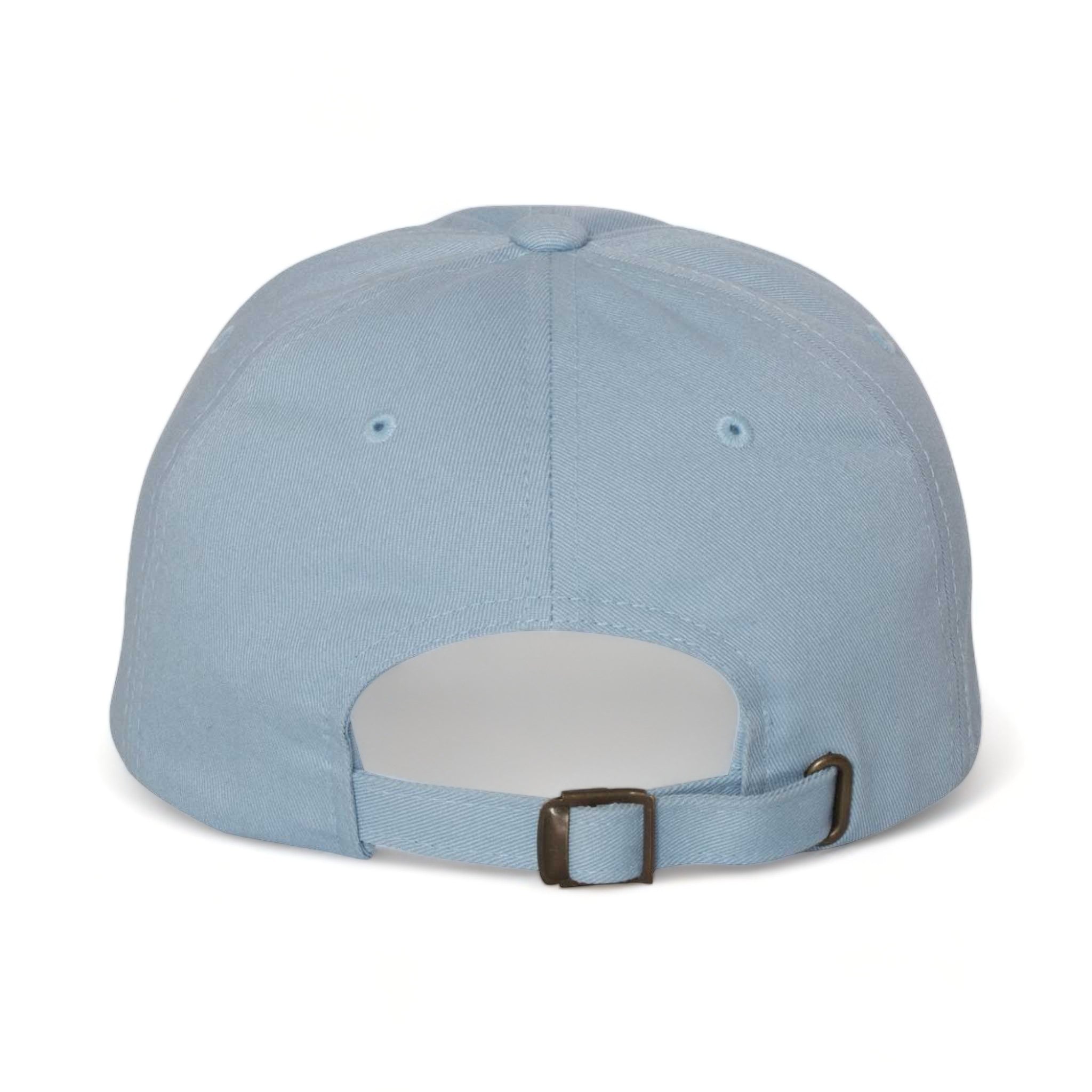 Back view of YP Classics 6245CM custom hat in light blue