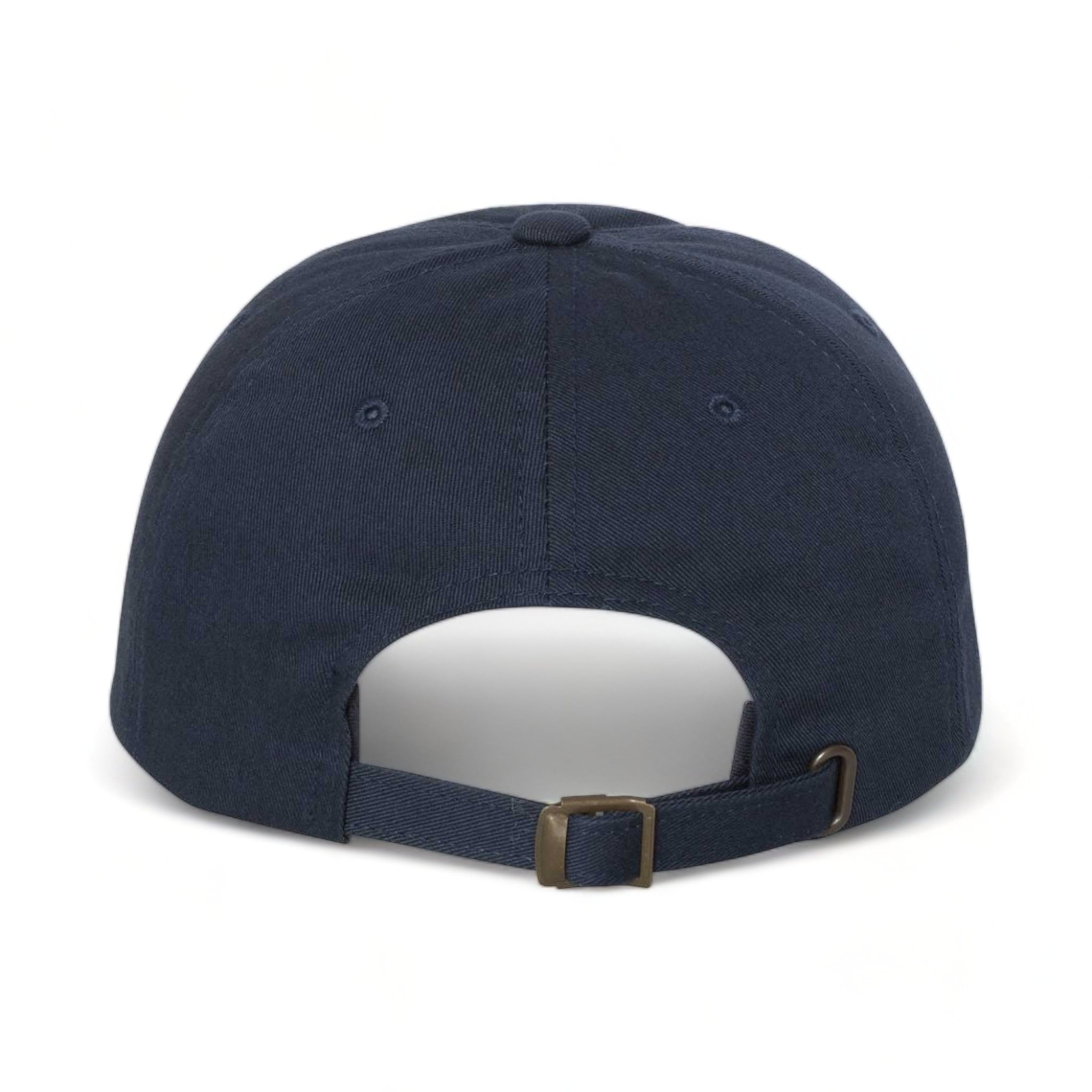 Back view of YP Classics 6245CM custom hat in navy