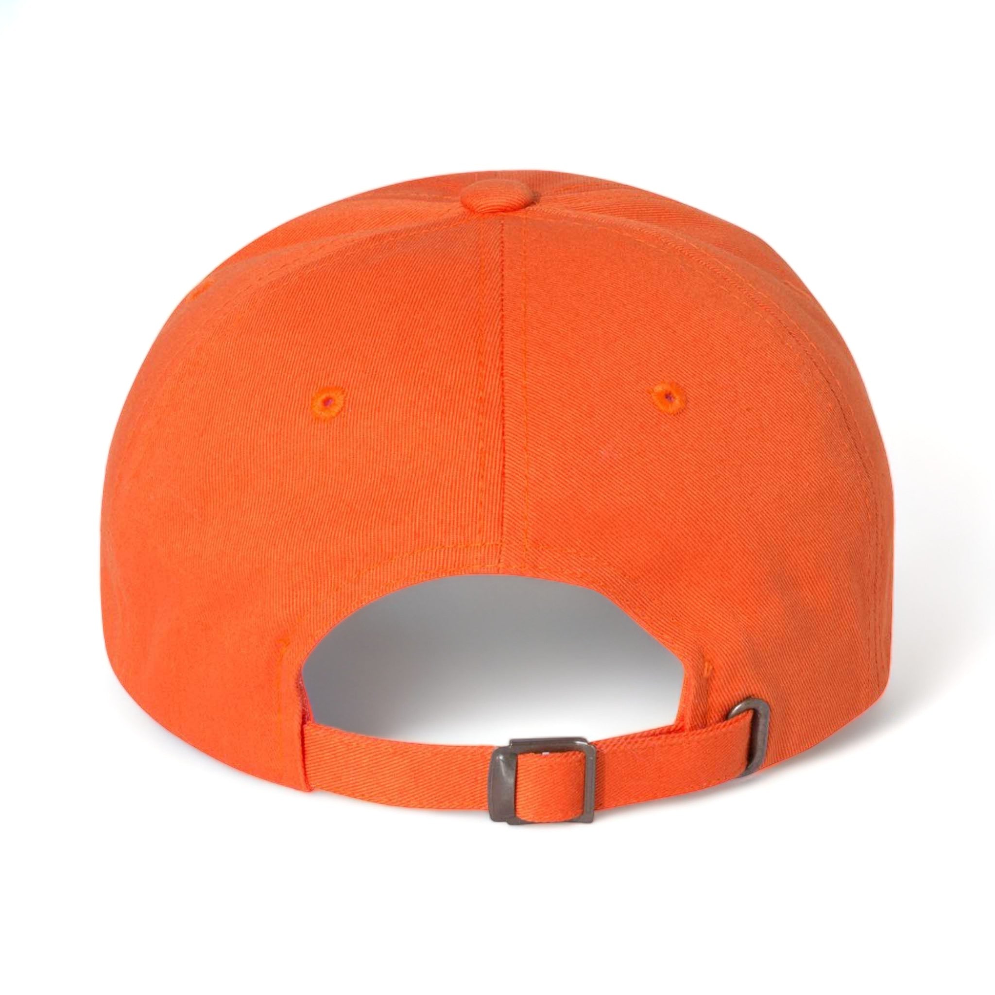 Back view of YP Classics 6245CM custom hat in orange