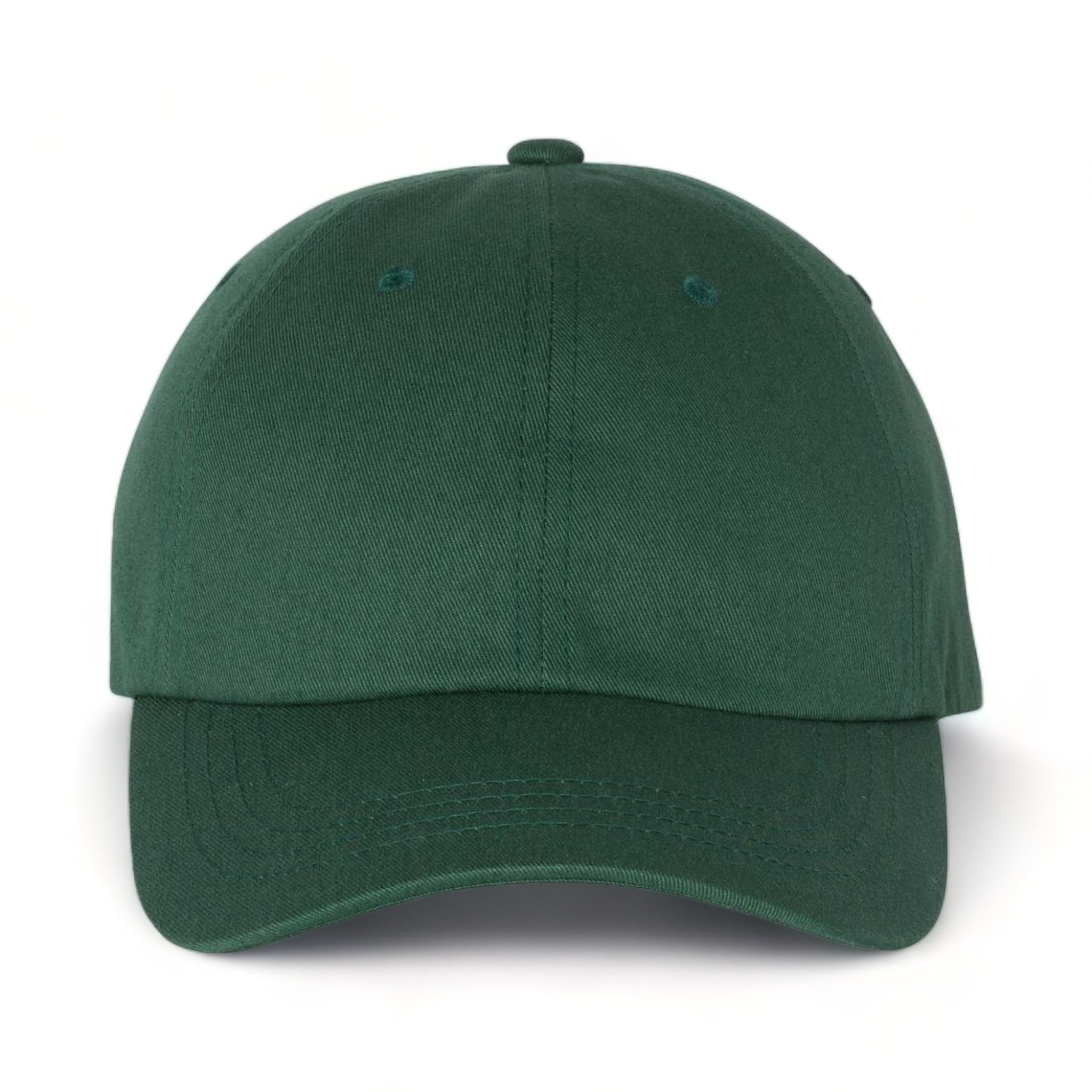 Front view of YP Classics 6245CM custom hat in spruce