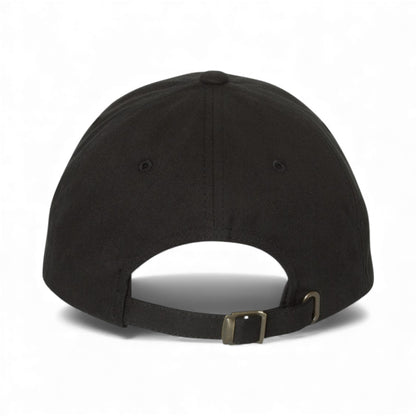 Back view of YP Classics 6245PT custom hat in black