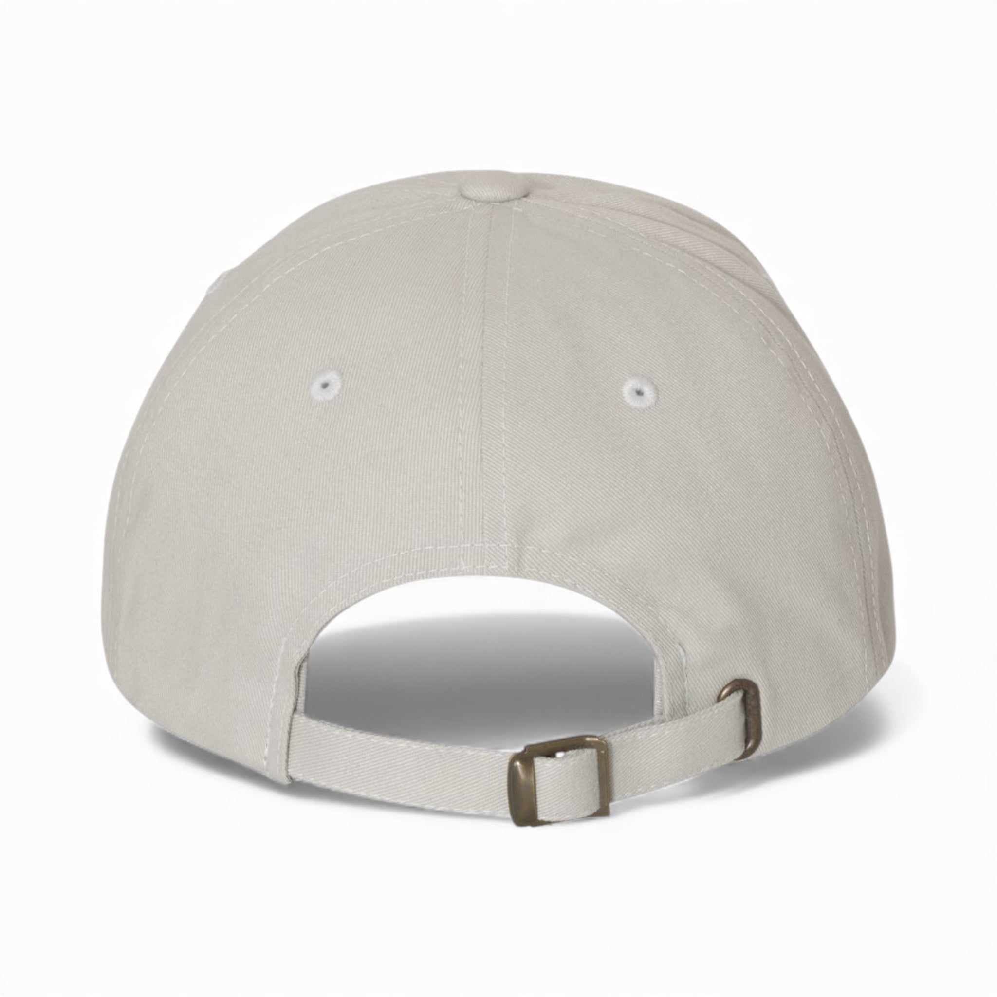 Back view of YP Classics 6245PT custom hat in light grey