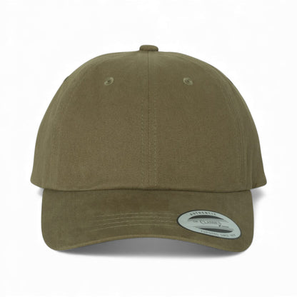 Front view of YP Classics 6245PT custom hat in loden