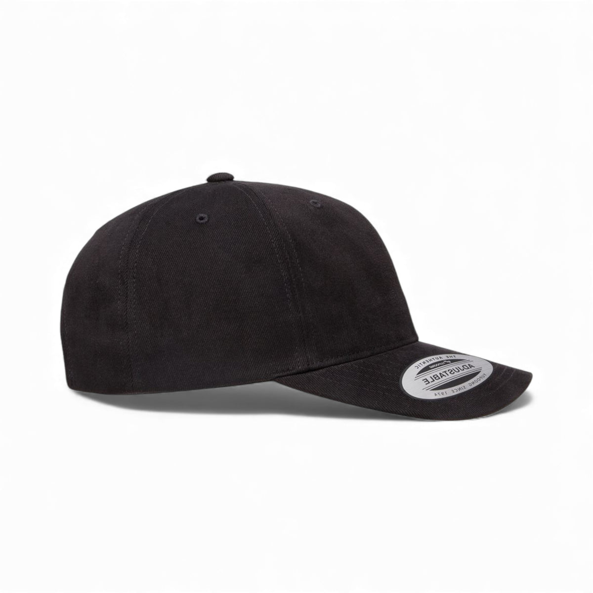 Right side view of YP Classics 6363V custom hat in black