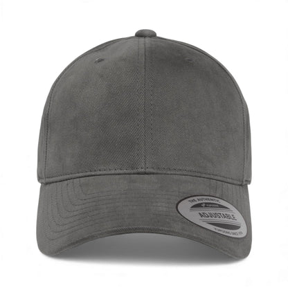 Front view of YP Classics 6363V custom hat in dark grey