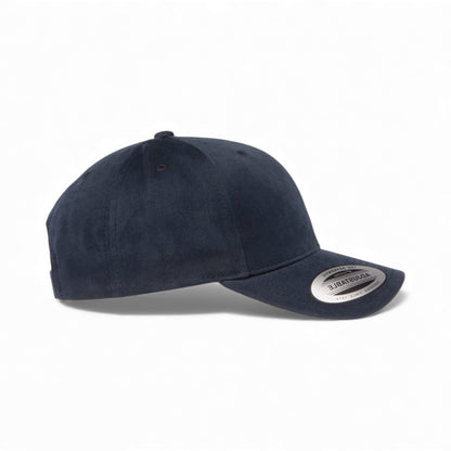 Right side view of YP Classics 6363V custom hat in navy