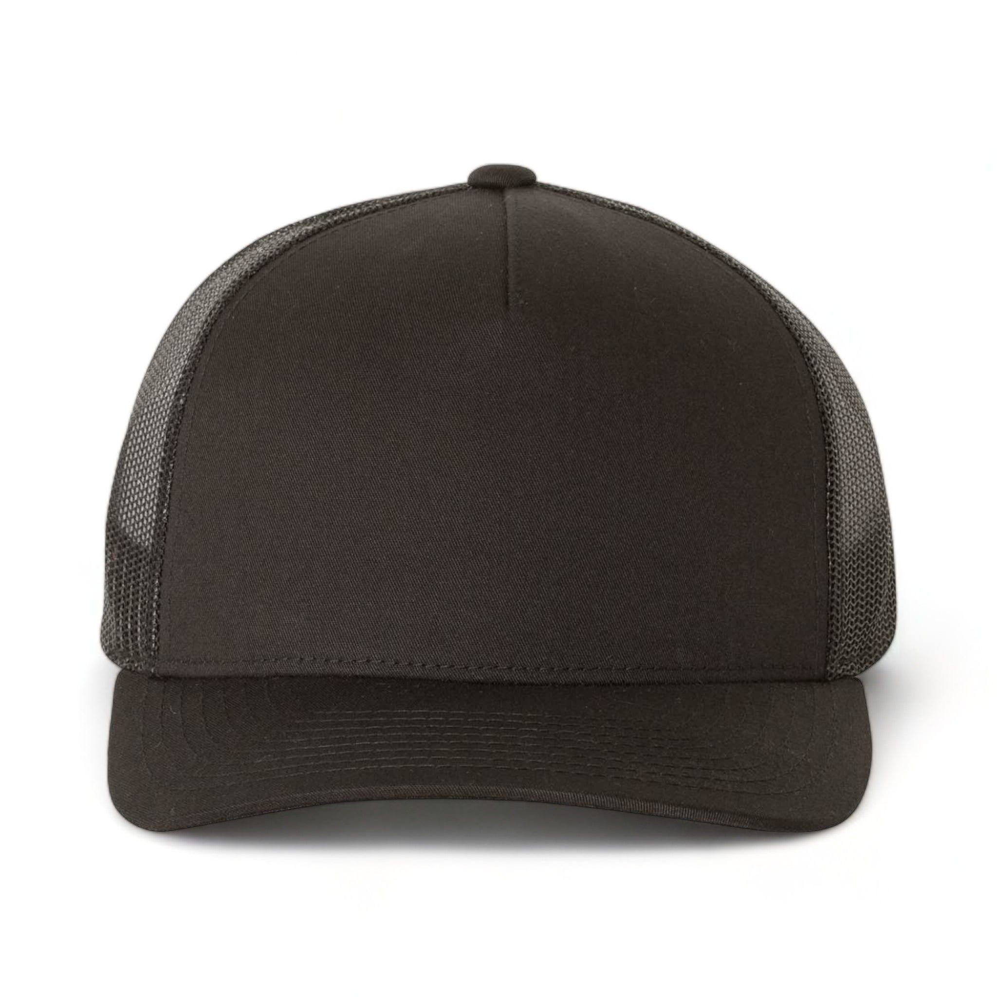 Front view of YP Classics 6506 custom hat in black