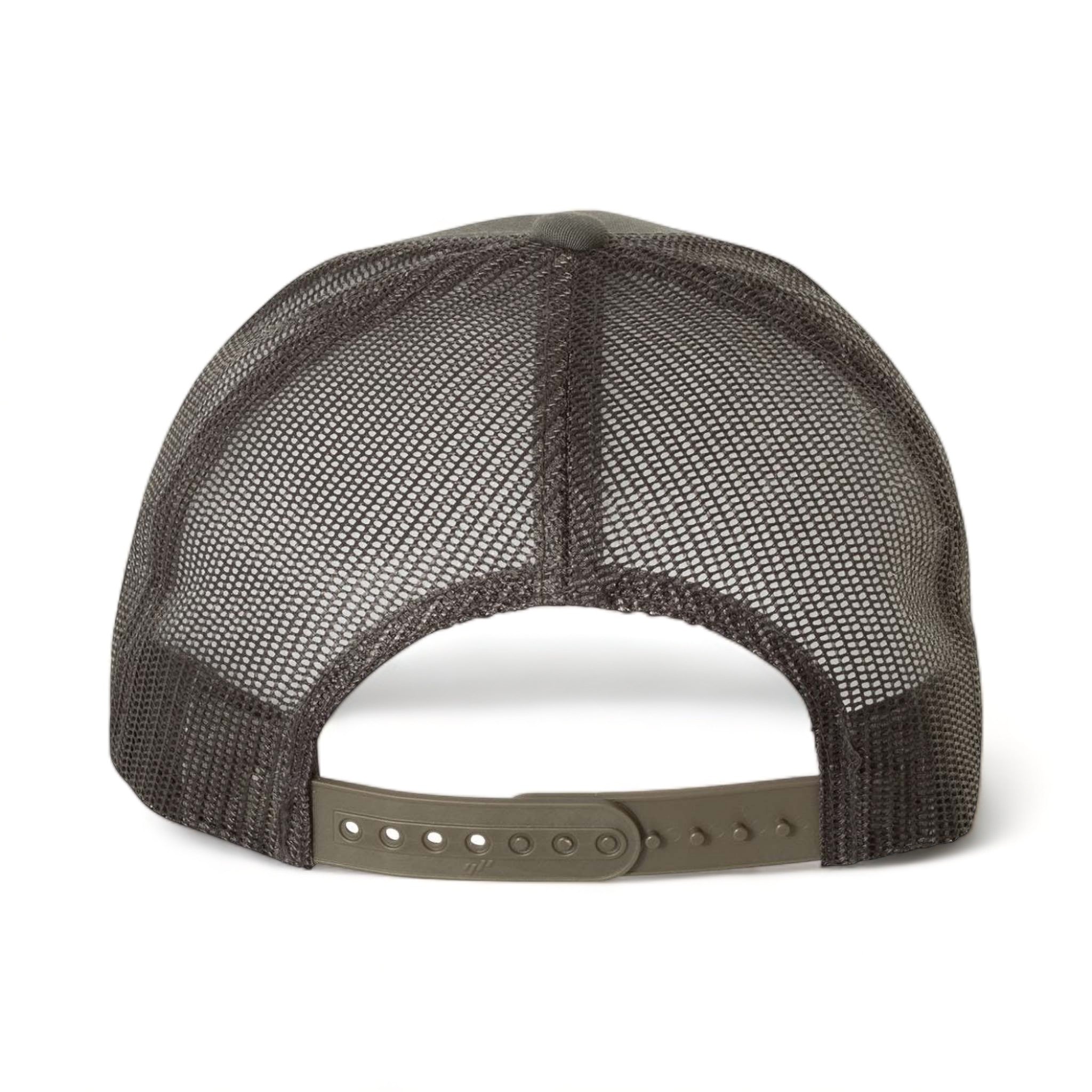 Back view of YP Classics 6506 custom hat in charcoal