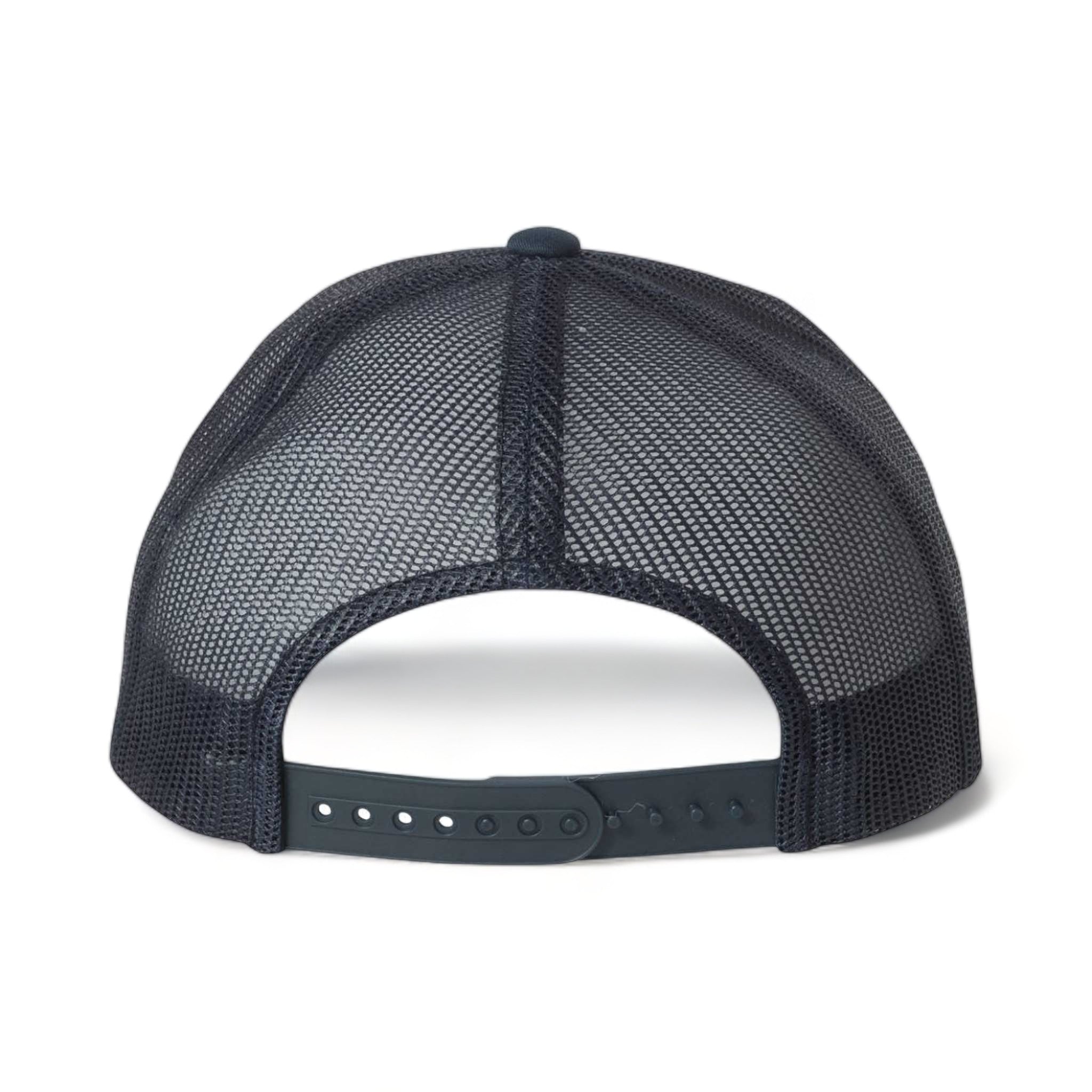 Back view of YP Classics 6606 custom hat in navy