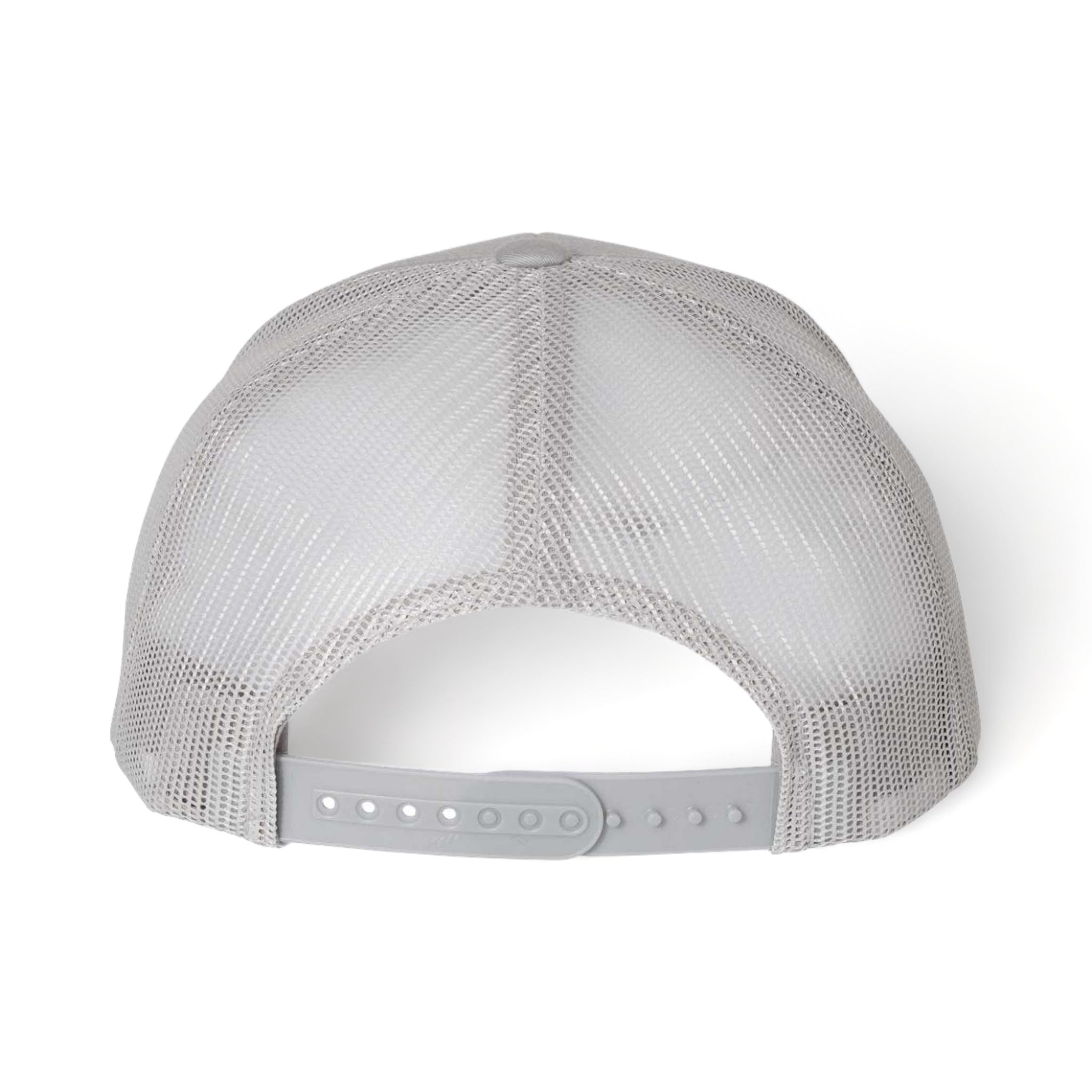 Back view of YP Classics 6606 custom hat in silver
