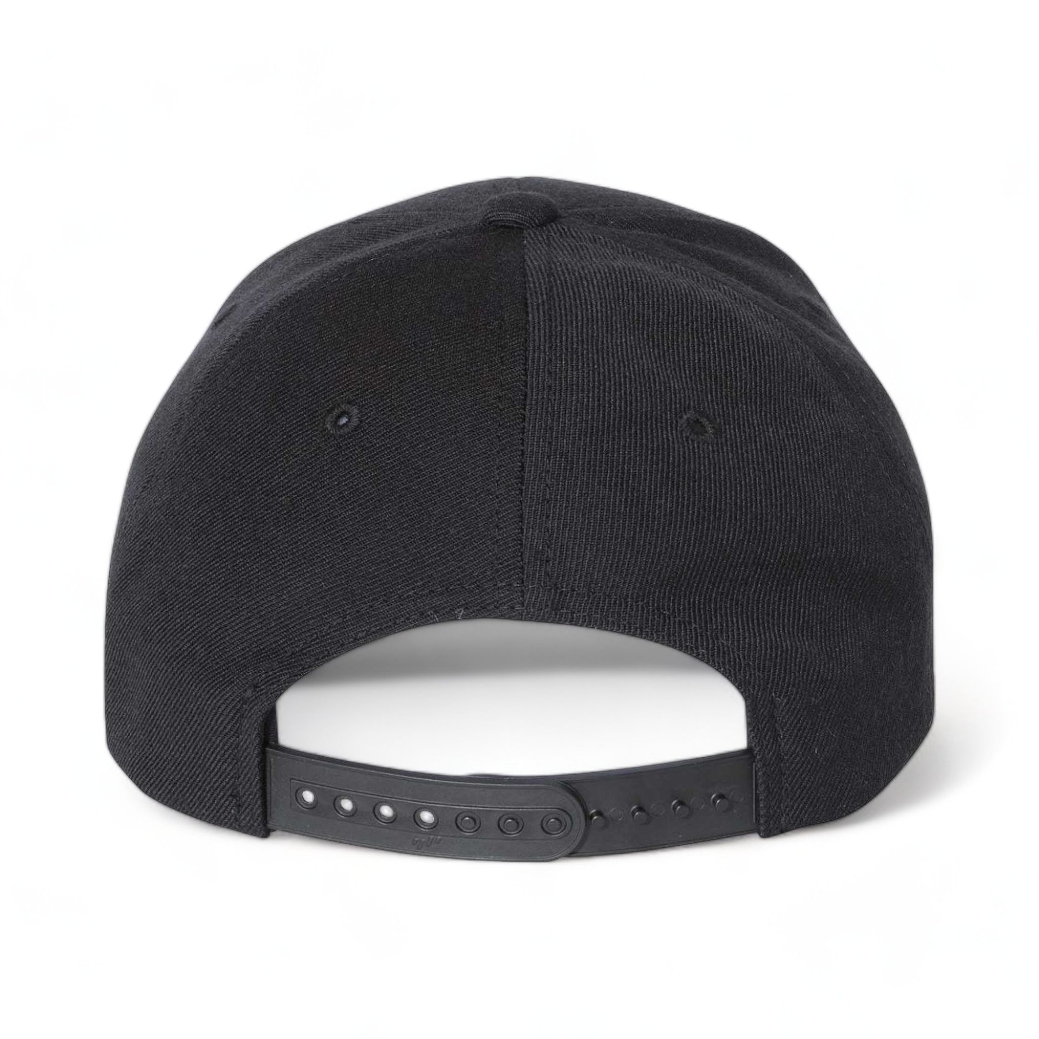 Back view of YP Classics 6789M custom hat in black