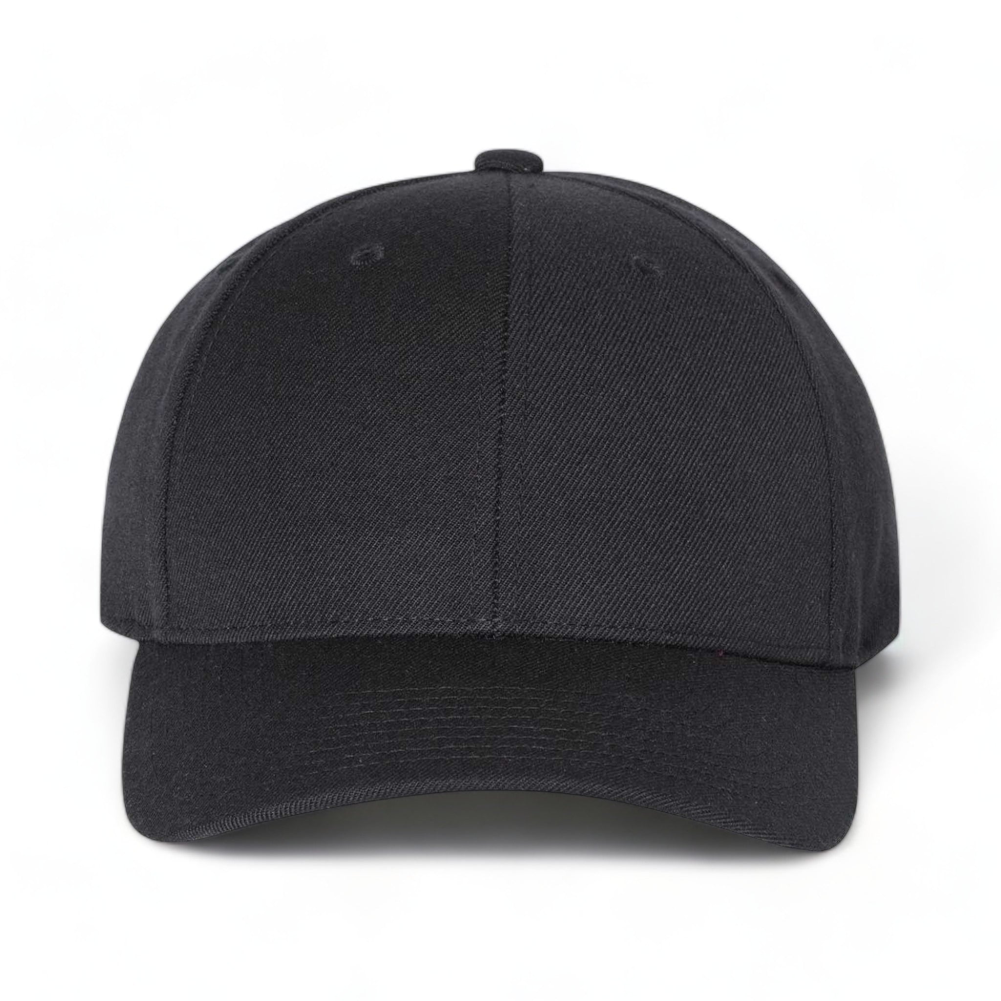 Front view of YP Classics 6789M custom hat in black