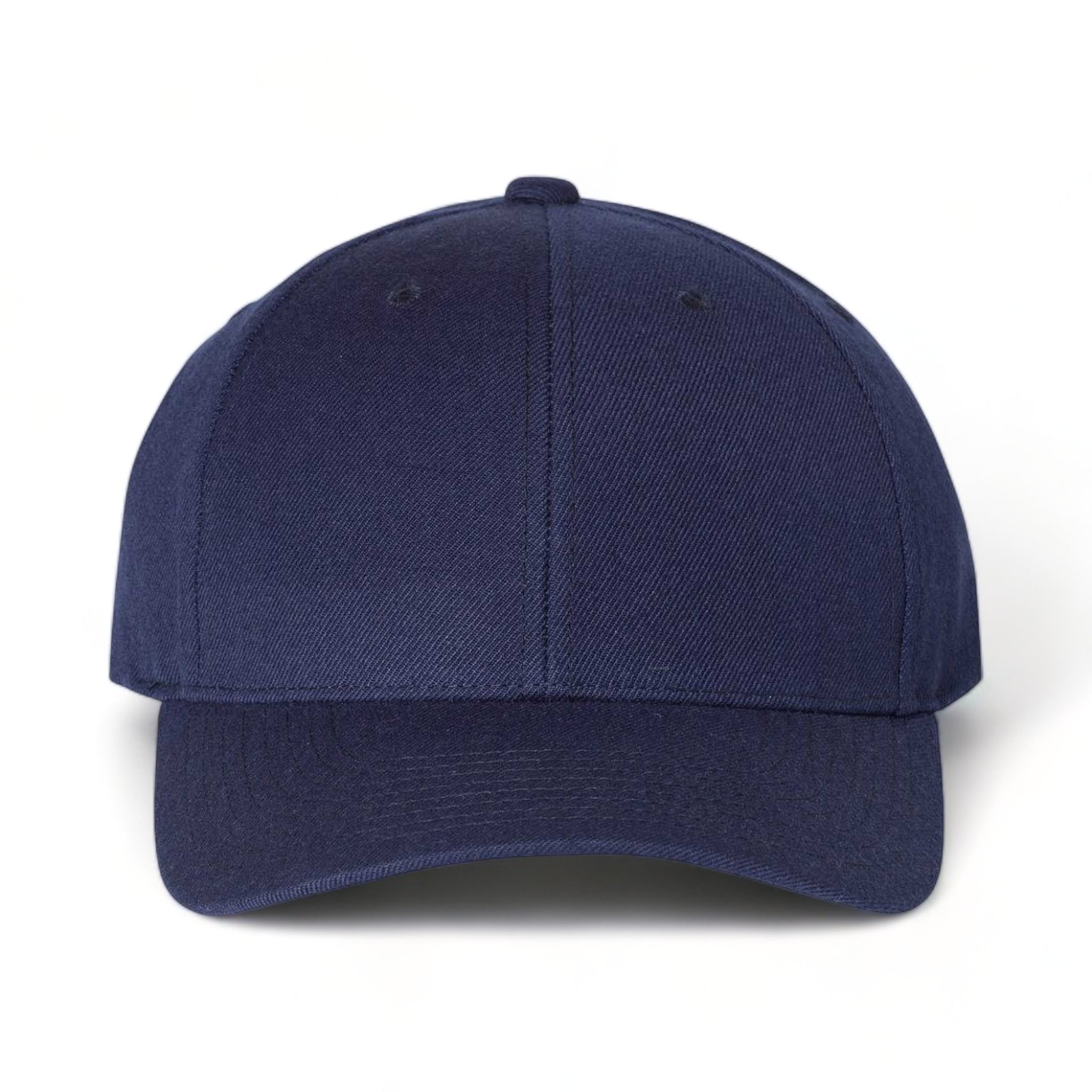 Front view of YP Classics 6789M custom hat in navy