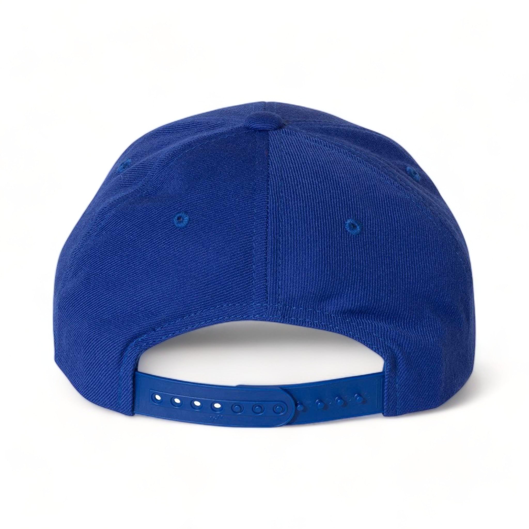 Back view of YP Classics 6789M custom hat in royal