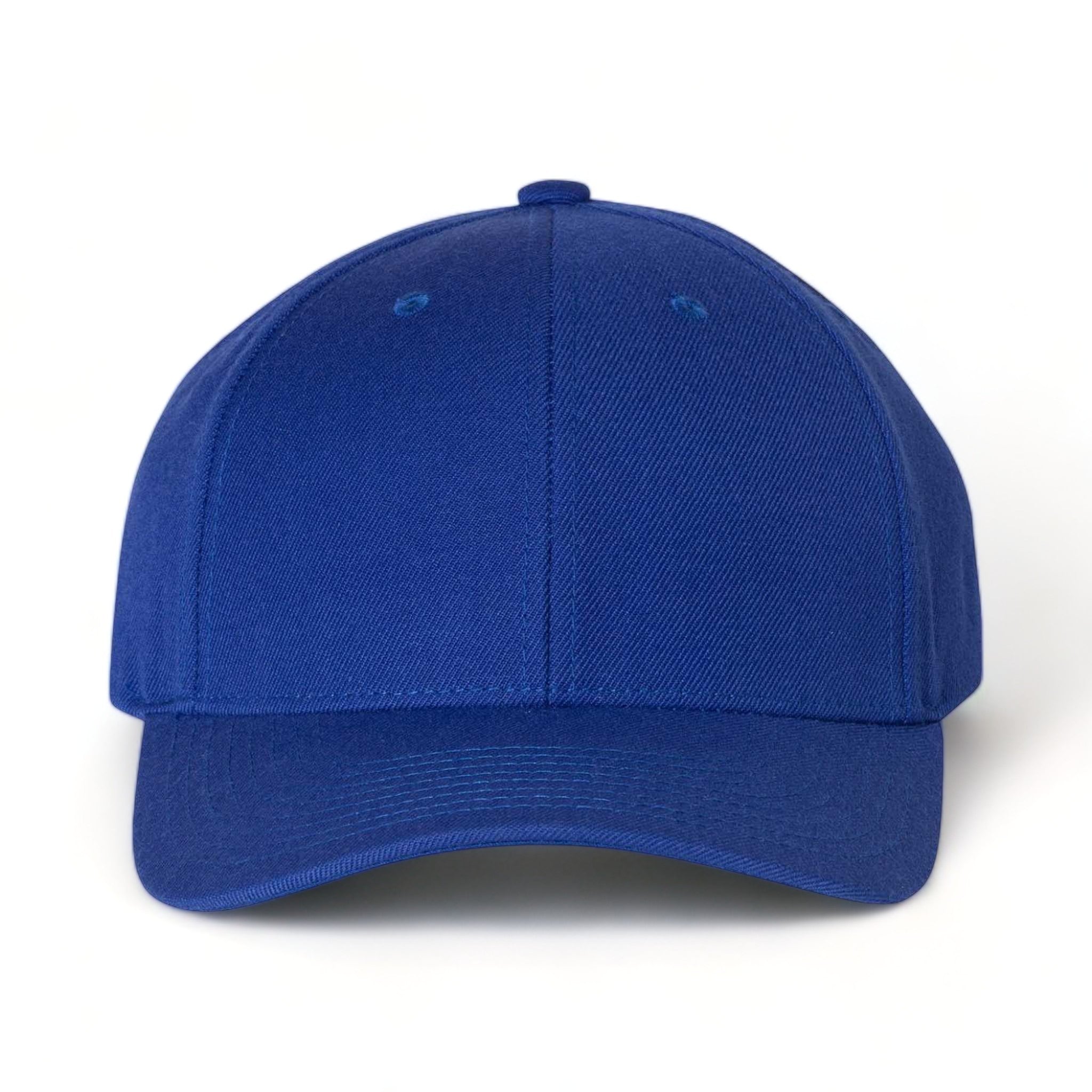 Front view of YP Classics 6789M custom hat in royal