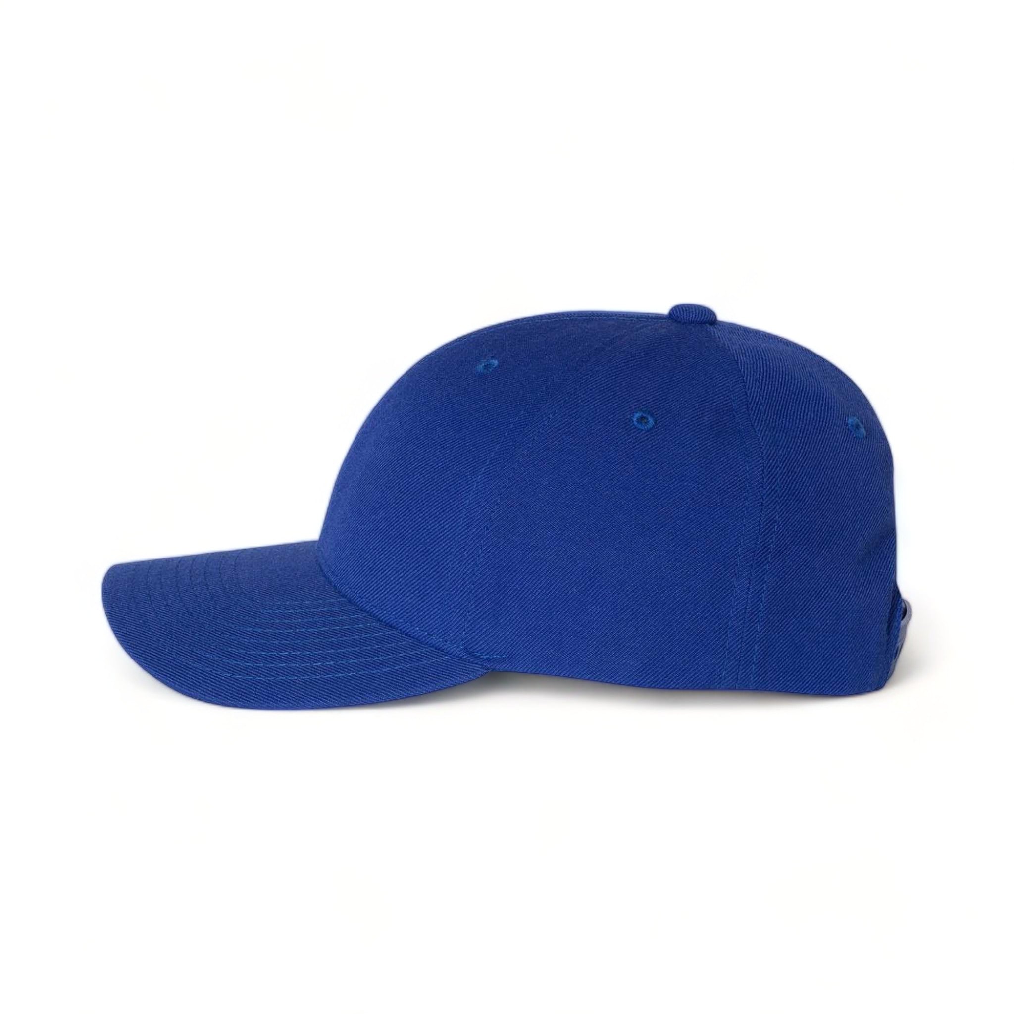 Side view of YP Classics 6789M custom hat in royal