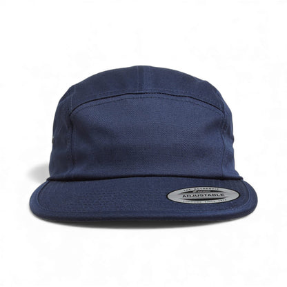 Front view of YP Classics 7005 custom hat in navy